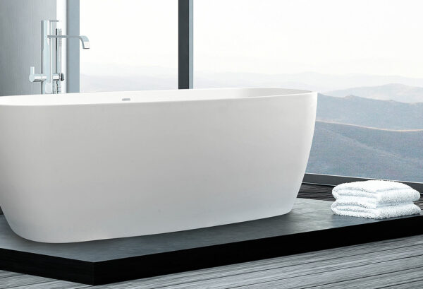 Luna Bathtub SPA Whirlpool Soaking Freestanding Bathtub